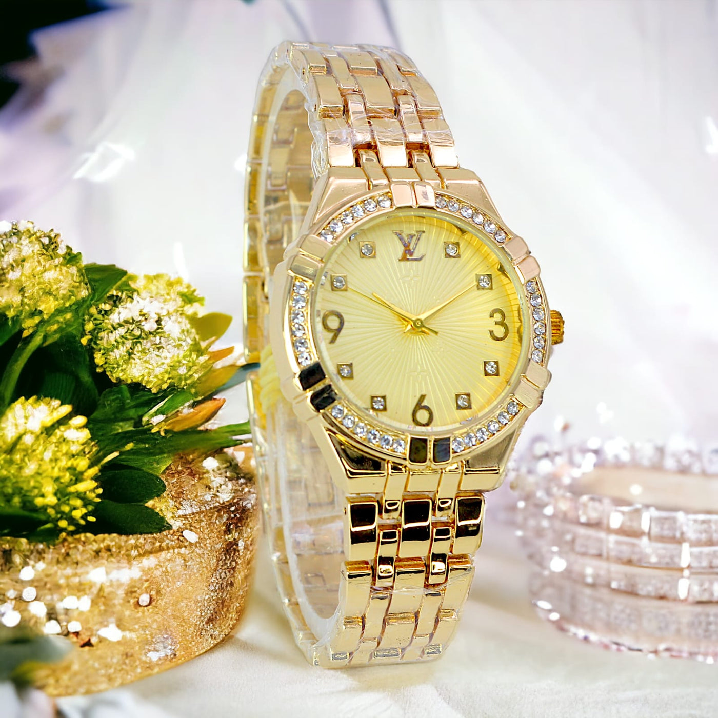 (without box) Elegant &amp; Premium Women's  Quartz Wristwatch