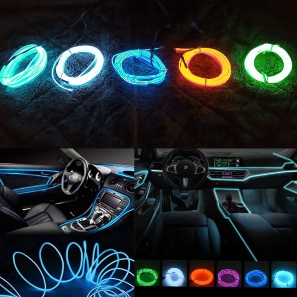 Car Dashboard Neon Light Dashboard Light (random Color)